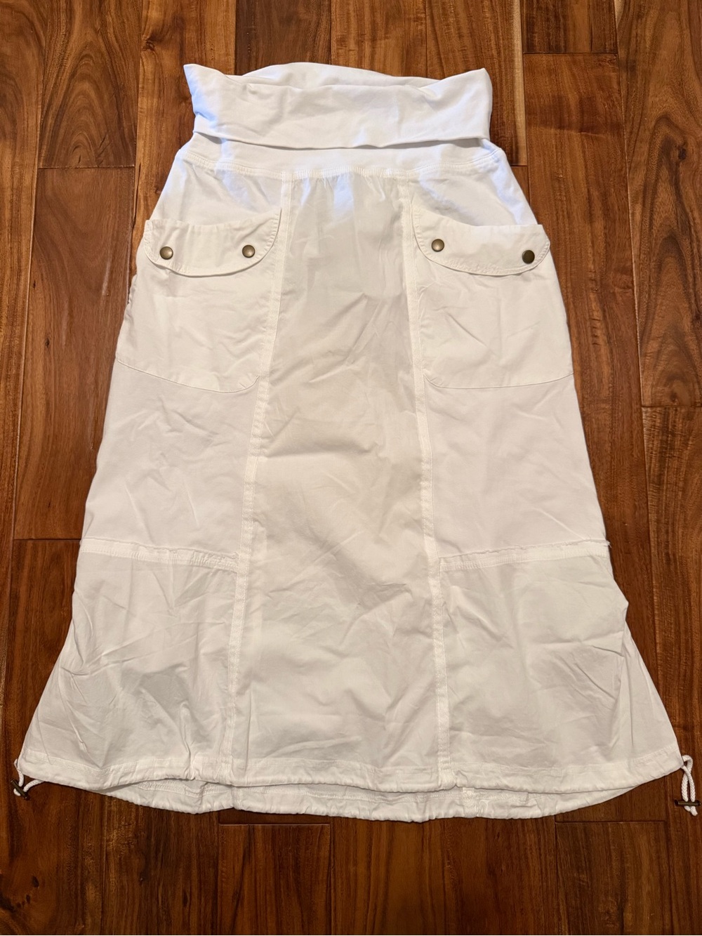 NWT XCVI Wearables Maconi Cargo Cinch Bubble Hem Skirt sz M - Picture 4 of 15